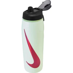Nike Refuel Locking Bidon 709ML Lichtgroen Rood Zwart