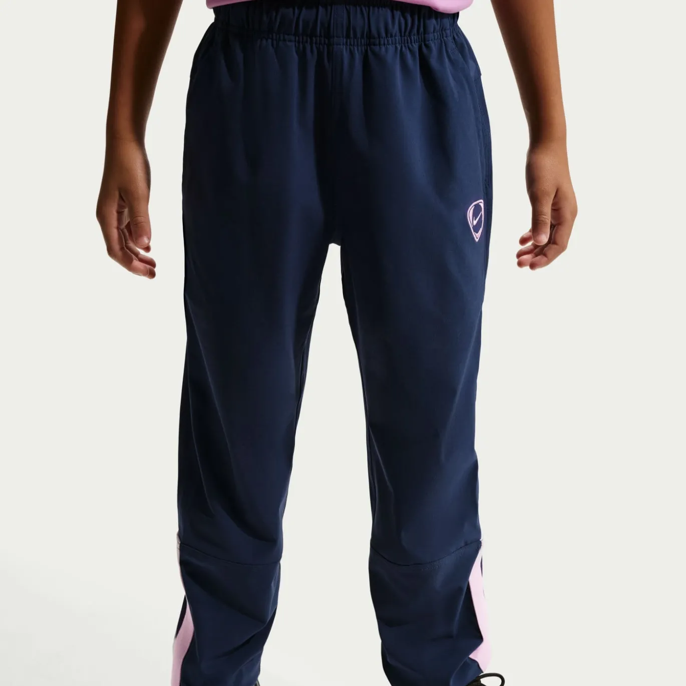 Nike Repel Trainingspak Kids Donkerblauw Lichtblauw Lichtroze
