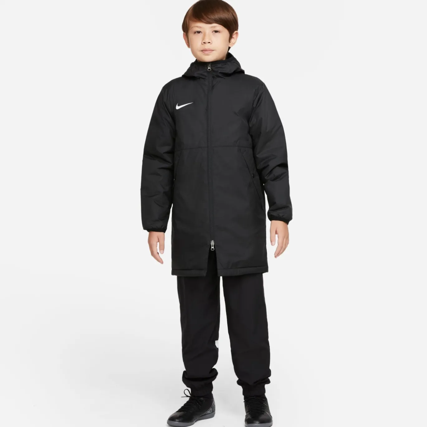 Nike RPL Park 20 Jas Lang Kids Zwart