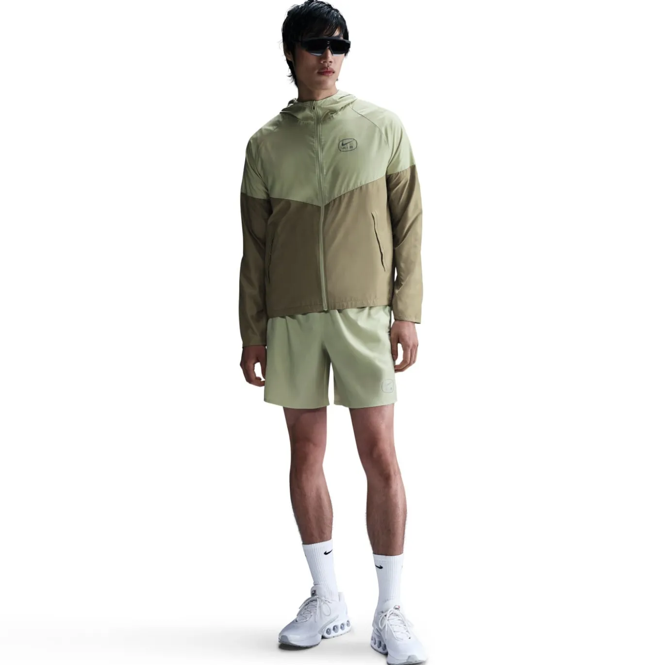 Nike Sportswear Air Jack Olijfgroen Groen Neongeel