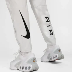 Nike Sportswear Air Trainingsbroek Lichtgrijs Zwart Zilver