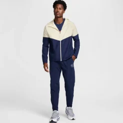 Nike Sportswear Air Trainingsbroek Donkerblauw Rood Zilver