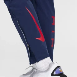 Nike Sportswear Air Trainingsbroek Donkerblauw Rood Zilver