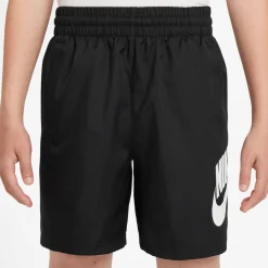 Nike Sportswear Club Broekje Woven Kids Zwart Wit