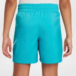 Nike Sportswear Club Broekje Woven Kids Turquoise Wit