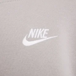 Nike Sportswear Club Fleece Hoodie Kids Grijs Wit