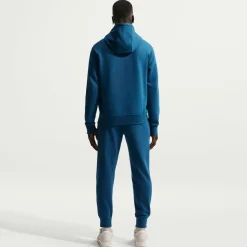 Nike Sportswear Club Fleece Hoodie Donkerblauw Lichtbeige