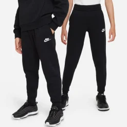 Nike Sportswear Club Fleece Hoodie Trainingspak Kids Zwart Wit