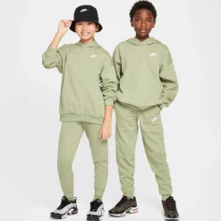 Nike Sportswear Club Fleece Joggingbroek Kids Lichtgroen Wit