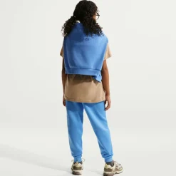 Nike Sportswear Club Fleece Joggingbroek Kids Blauw Wit