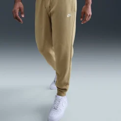 Nike Sportswear Club Fleece Joggingbroek Beige Wit