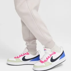 Nike Sportswear Club Fleece Joggingbroek Kids Grijs Wit