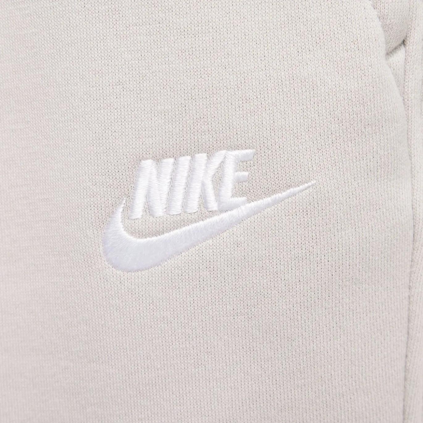Nike Sportswear Club Fleece Joggingbroek Kids Grijs Wit