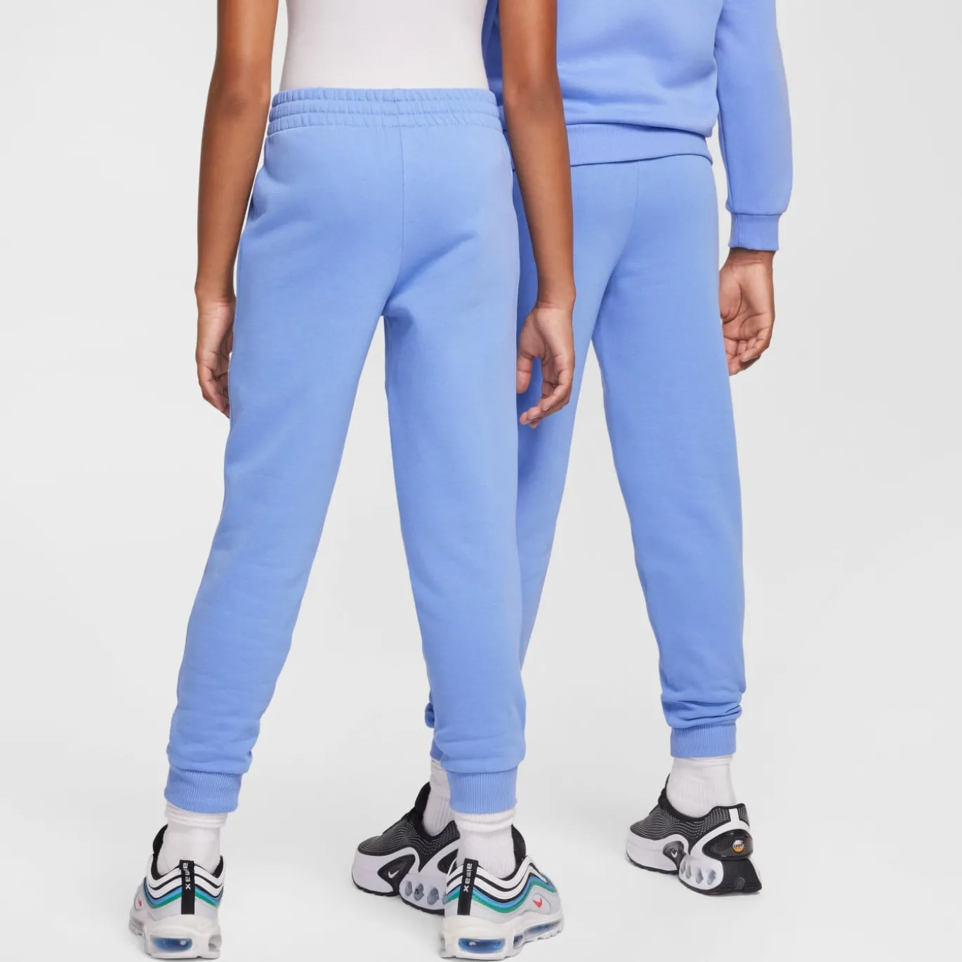 Nike Sportswear Club Fleece Joggingbroek Kids Paarsblauw Wit