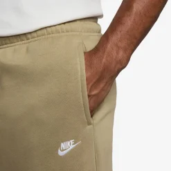 Nike Sportswear Club Fleece Joggingpak Hooded Beige Wit