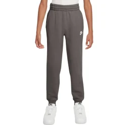 Nike Sportswear Club Fleece Joggingbroek Kids Donkergrijs Wit