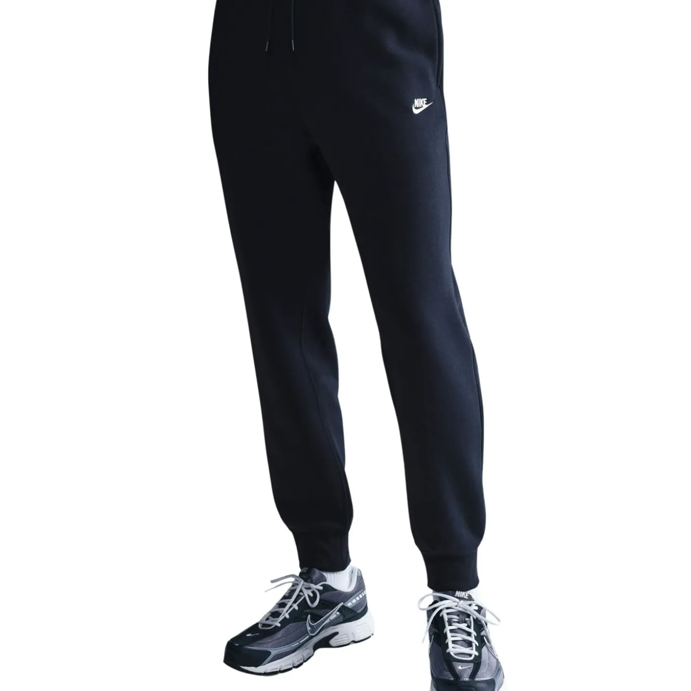 Nike Sportswear Club Fleece Joggingbroek Donkerblauw Wit