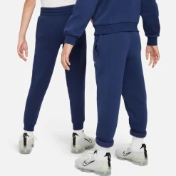 Nike Sportswear Club Fleece Joggingbroek Kids Donkerblauw Wit