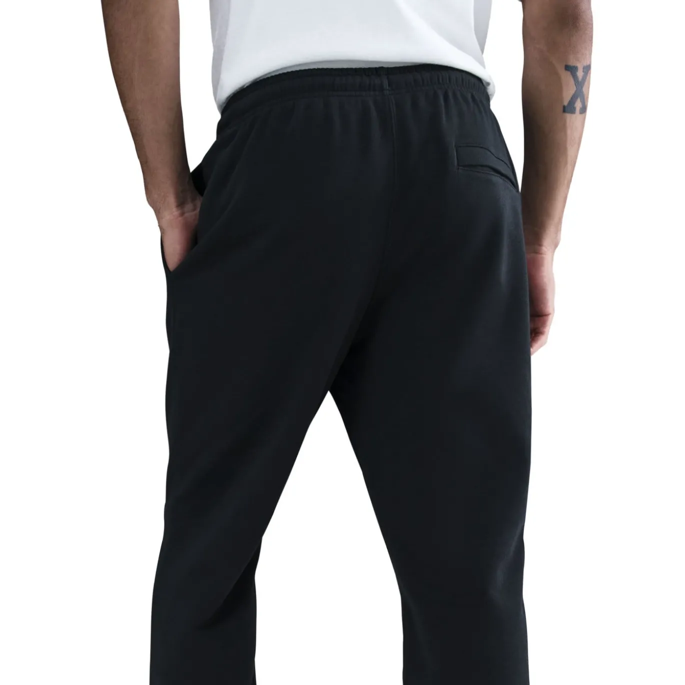 Nike Sportswear Club Fleece Joggingbroek Zwart Wit