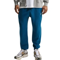 Nike Sportswear Club Fleece Joggingpak Hooded Donkerblauw Lichtbeige