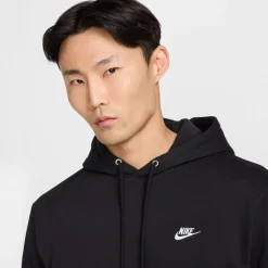 Nike Sportswear Club Fleece Joggingpak Hooded Zwart Wit