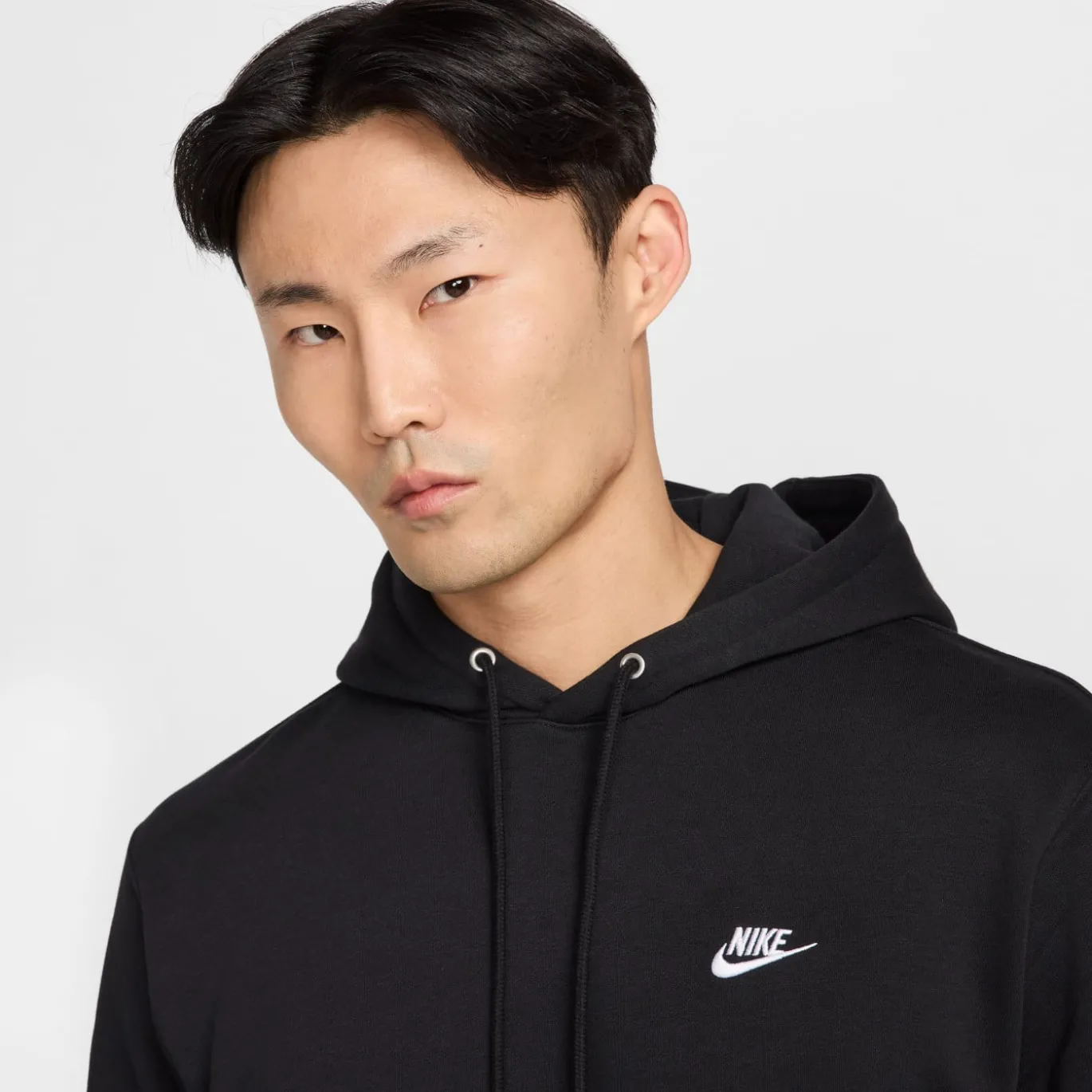 Nike Sportswear Club Fleece Joggingpak Hooded Zwart Wit