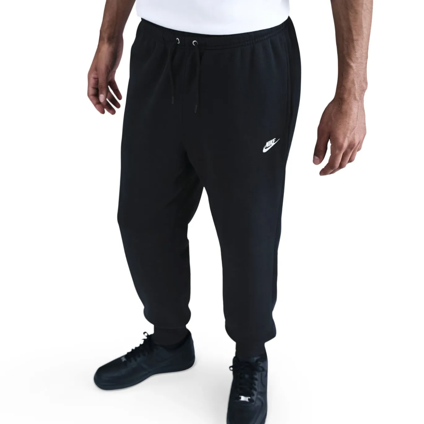 Nike Sportswear Club Fleece Joggingpak Hooded Zwart Wit