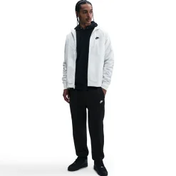 Nike Sportswear Club Fleece Joggingpak Hooded Zwart Wit