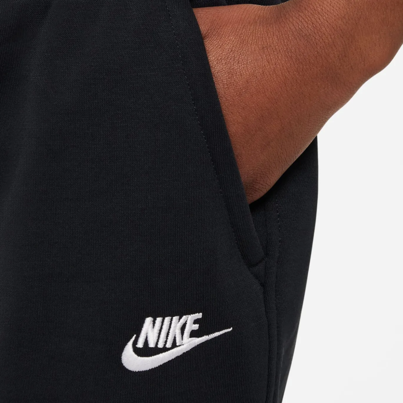 Nike Sportswear Club Fleece Trainingspak Full-Zip Hooded Kids Zwart Wit