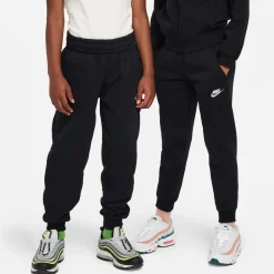 Nike Sportswear Club Fleece Trainingspak Full-Zip Hooded Kids Zwart Wit