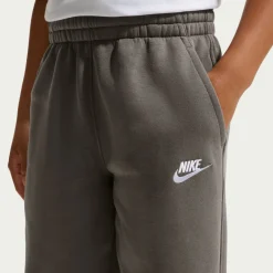 Nike Sportswear Club Fleece Trainingspak Hooded Kids Donkergrijs Wit