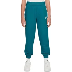 Nike Sportswear Club Fleece Trainingspak Hooded Kids Turquoise Wit