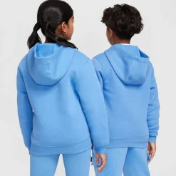 Nike Sportswear Club Fleece Vest Kids Blauw Wit