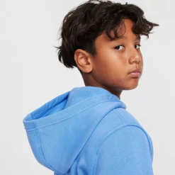 Nike Sportswear Club Fleece Vest Kids Blauw Wit