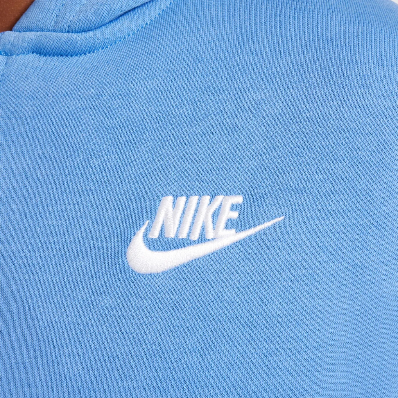 Nike Sportswear Club Fleece Vest Kids Blauw Wit