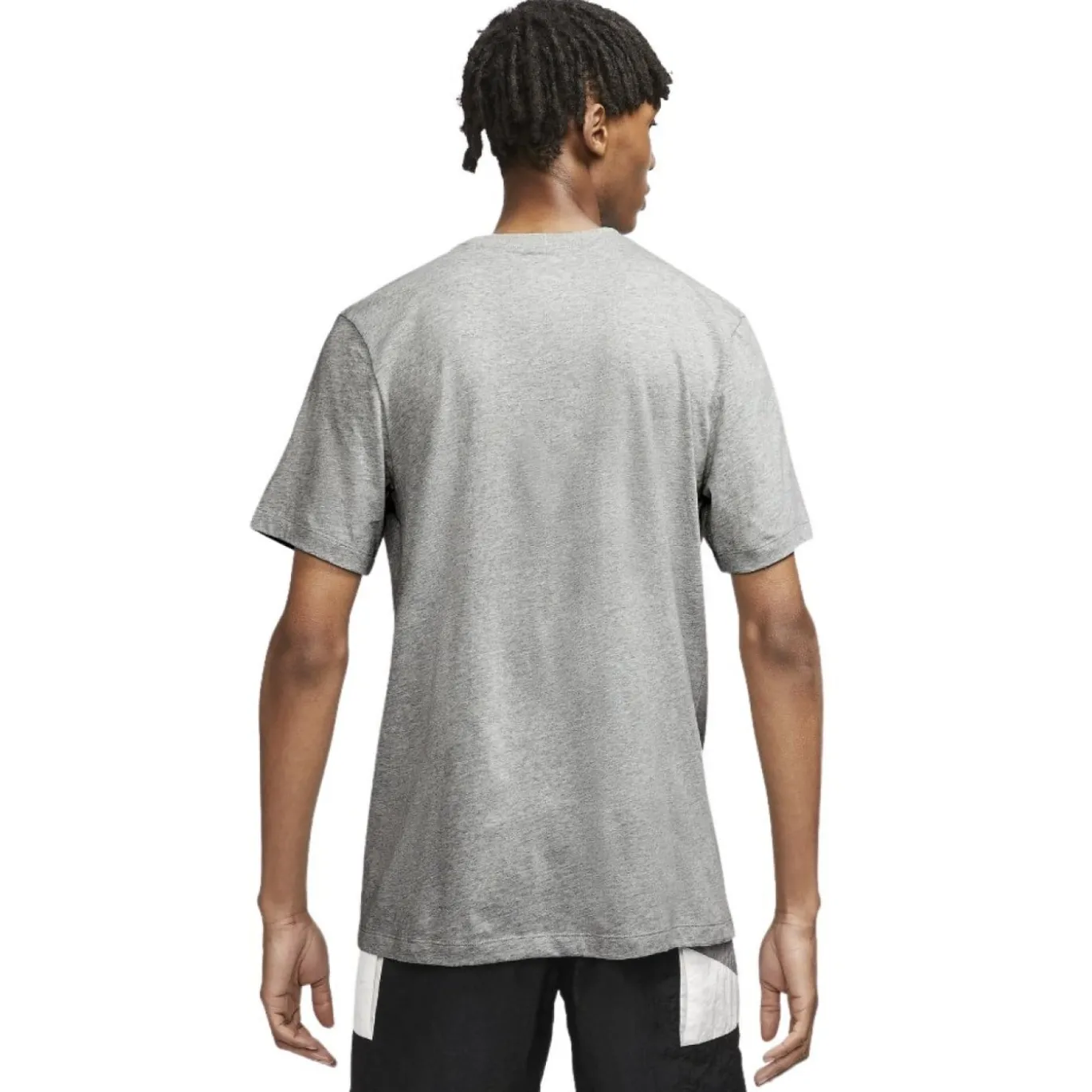 Nike Sportswear Club T-Shirt Grijs Zwart