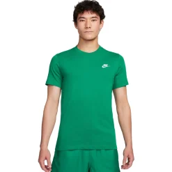 Nike Sportswear Club T-Shirt Groen Wit