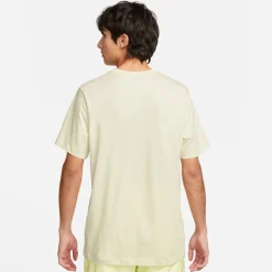 Nike Sportswear Club T-Shirt Lichtgeel Zwart
