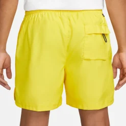 Nike Sportswear Club Woven Broekje Geel Wit
