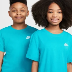 Nike Sportswear Club Zomerset Kids Turquoise Wit