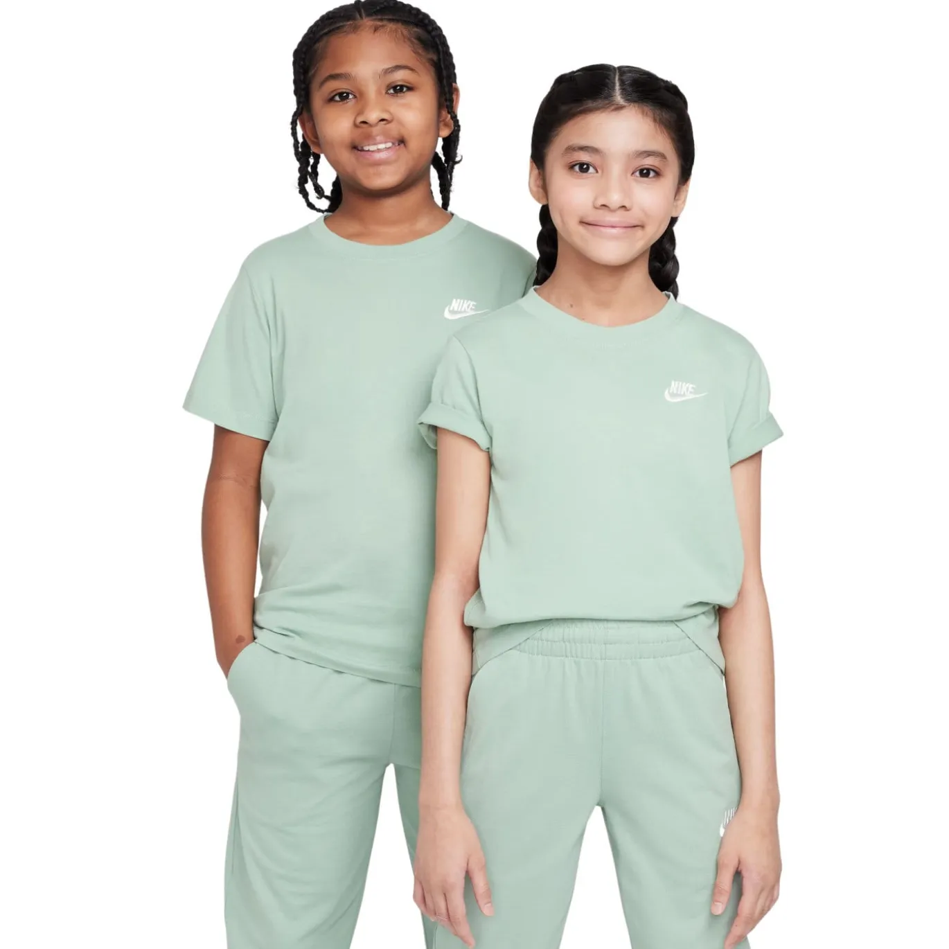 Nike Sportswear Club Zomerset Kids Lichtgroen Wit