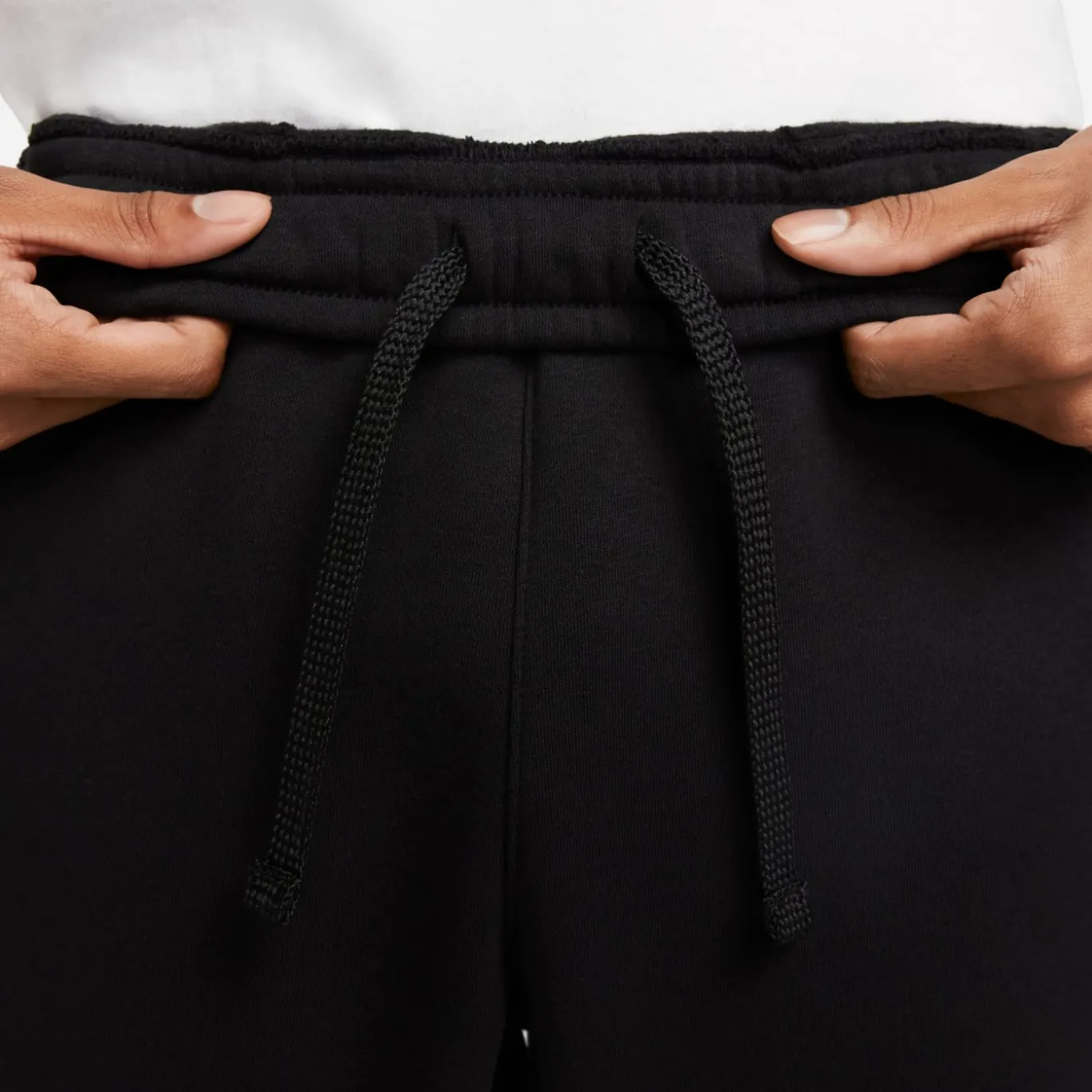 Nike Sportswear Fleece Jogger Zwart Grijs Wit