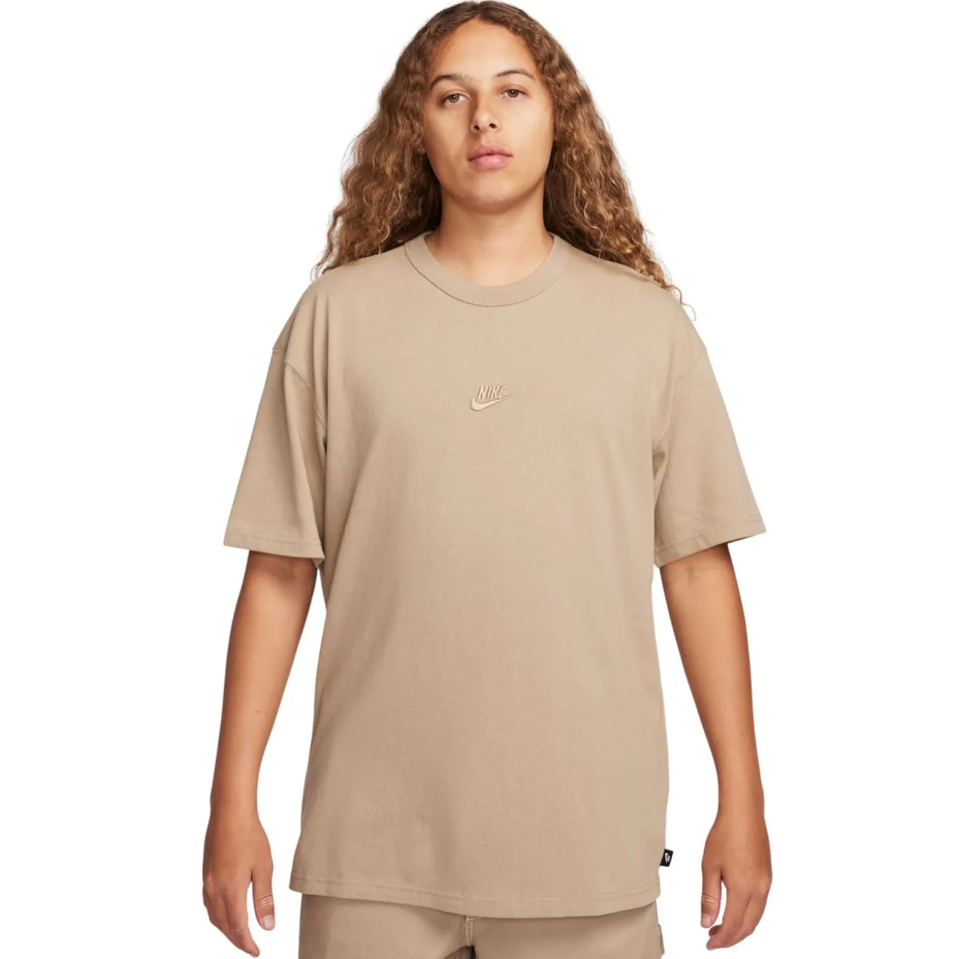 Nike Sportswear Premium Essentials T-Shirt Beige