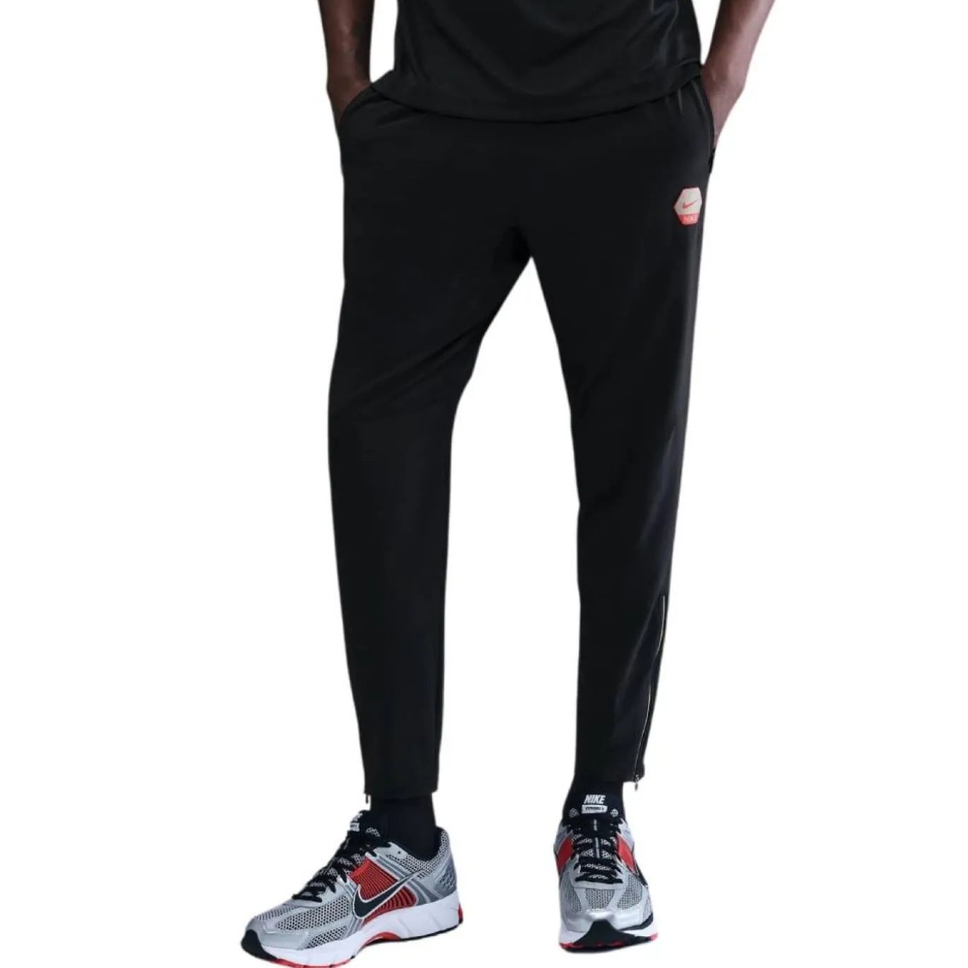 Nike Sportswear Running Trainingsbroek Zwart Rood