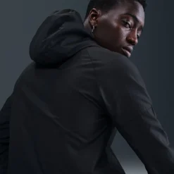 Nike Sportswear Sport Casual Trainingspak Full-Zip Hooded Zwart Rood