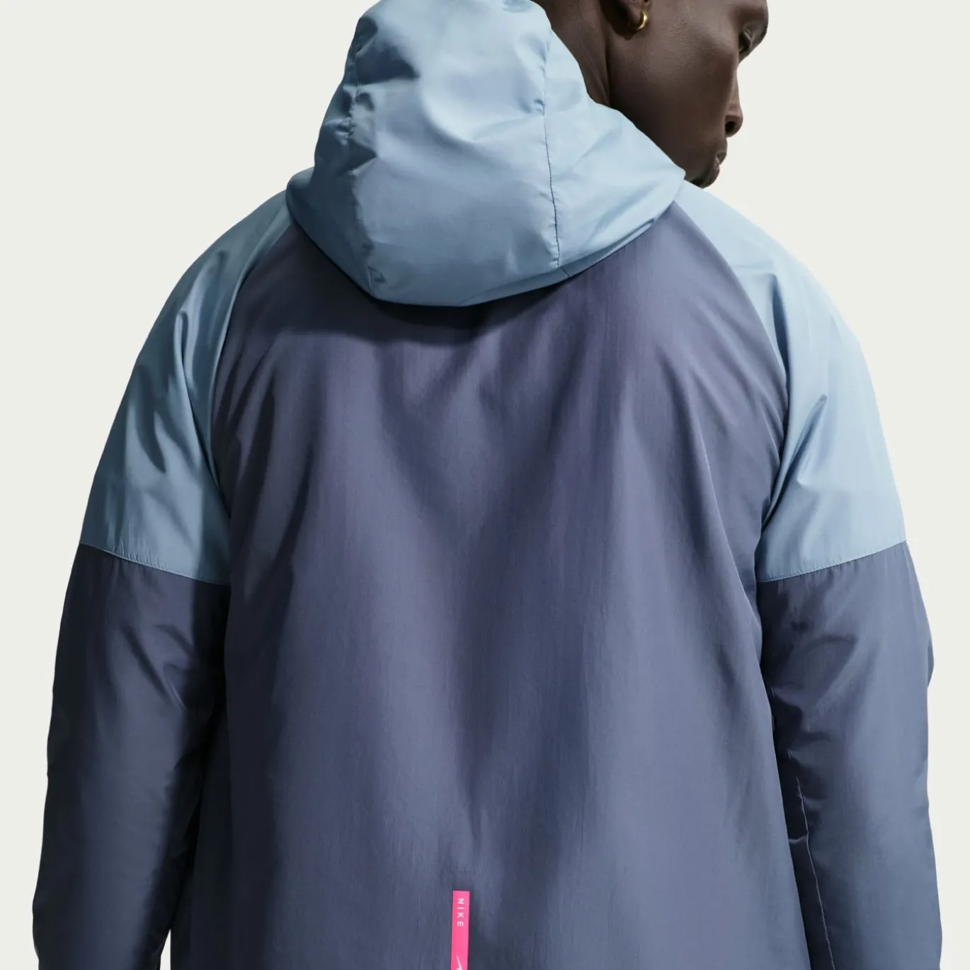 Nike Sportswear Sport Casual Jack Hooded Lichtblauw Donkerblauw