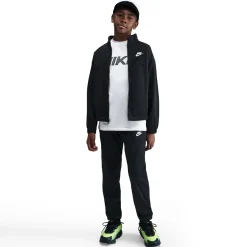 Nike Sportswear Trainingspak Full-Zip Kids Zwart Wit