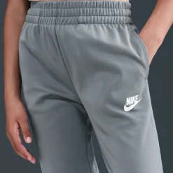 Nike Sportswear Trainingspak Full-Zip Kids Donkergrijs Lichtgrijs Wit