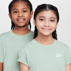 Nike Sportswear T-Shirt Kids Lichtgroen Wit