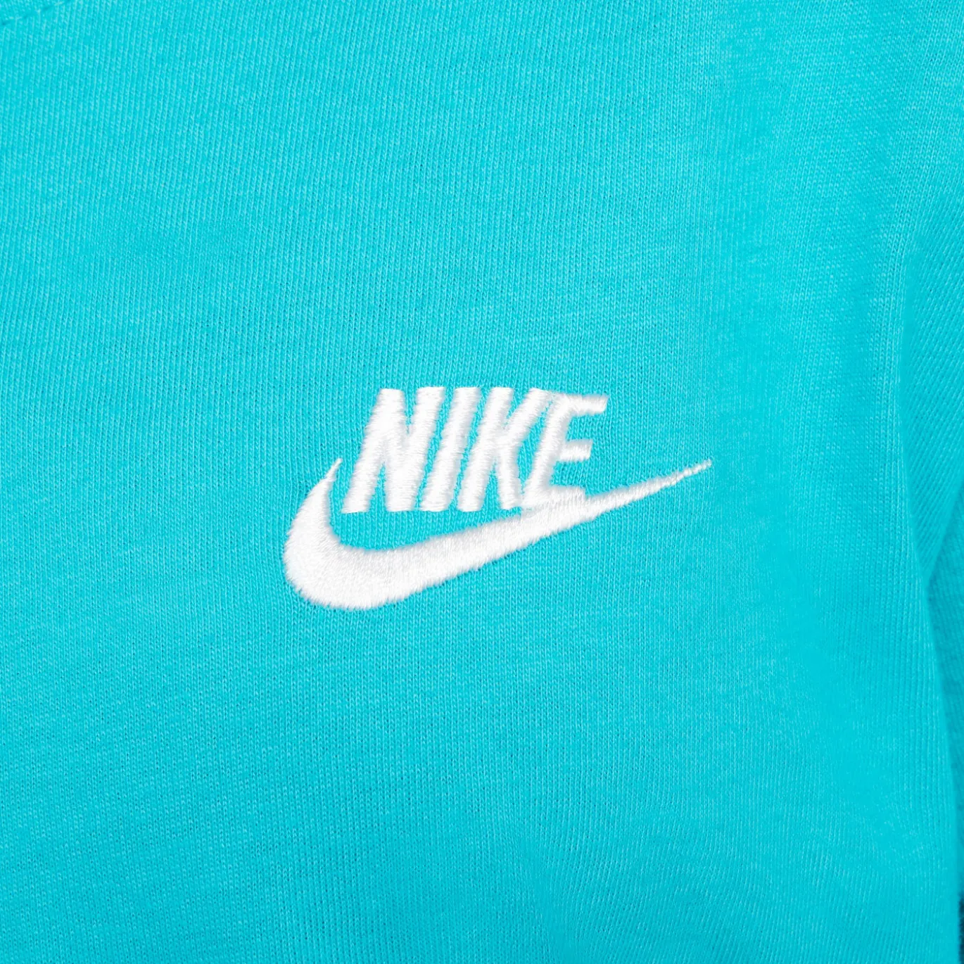 Nike Sportswear T-Shirt Kids Turquoise Wit